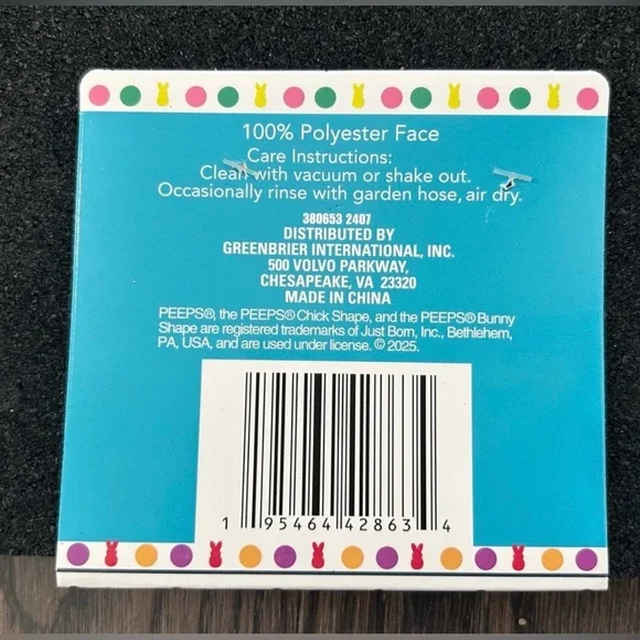 Colorful welcome Mat NWT - Picture 2 of 2